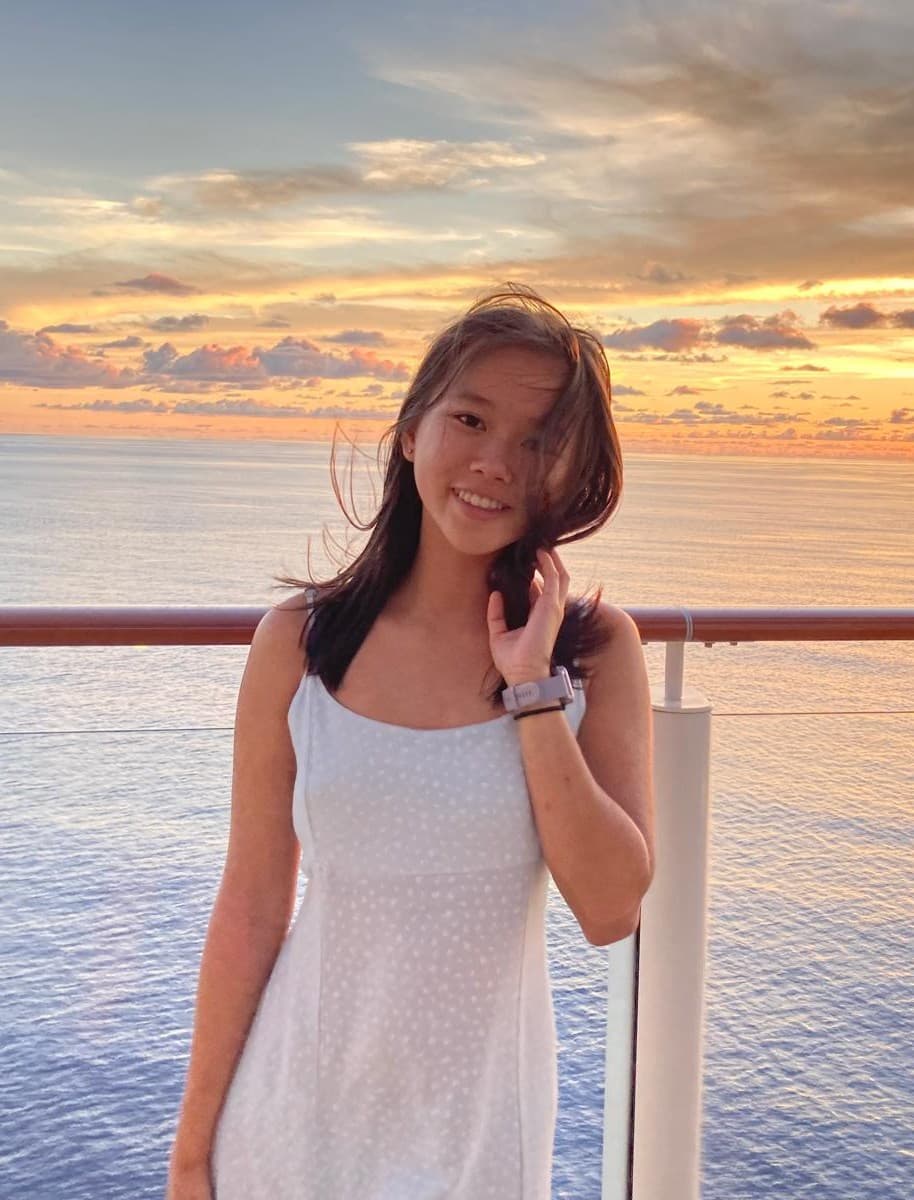 picture of me on a cruise